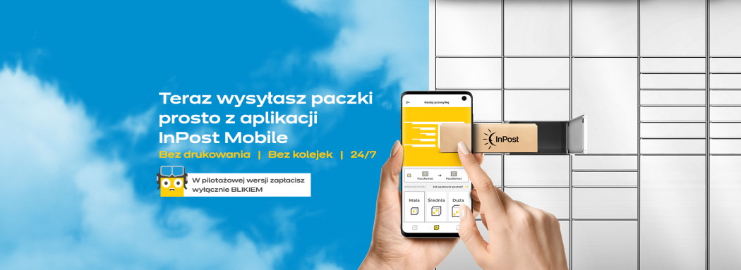 nadawaj prosto z aplikacji InPost Mobile