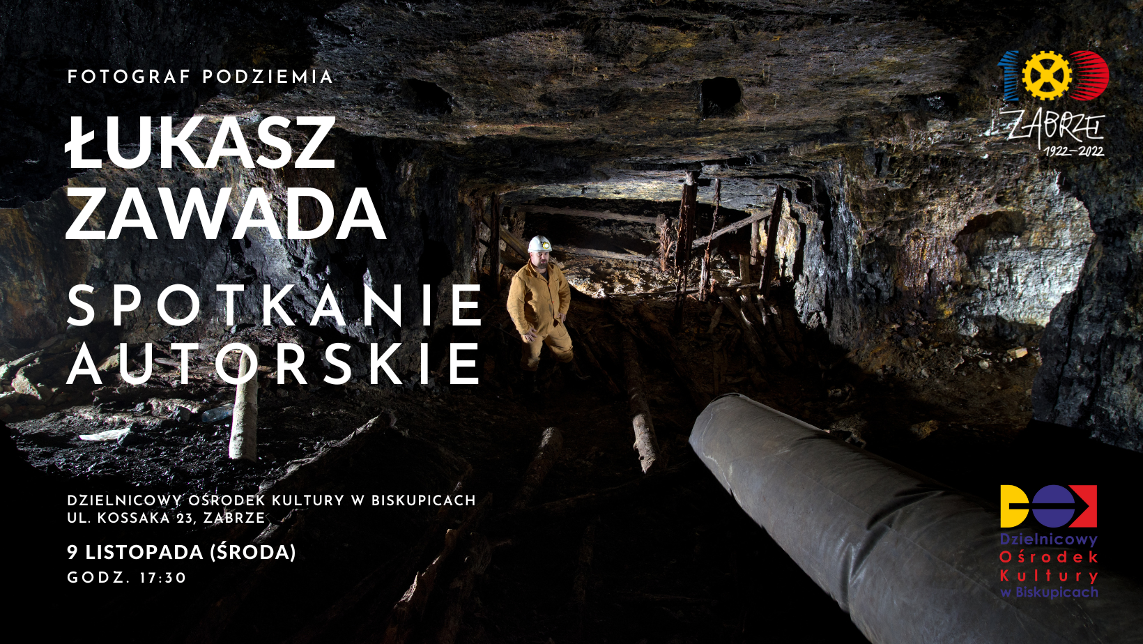 MOK Zabrze: Spotkanie autorskie w DOK Biskupice