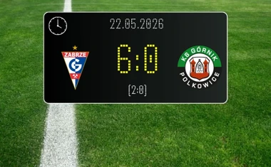 [PIŁKA NOŻNA] Górnik II Zabrze – Górnik Polkowice 6:0 w 33. kolejce Betclic 3. Ligi Grupa 3 (Grupa III)