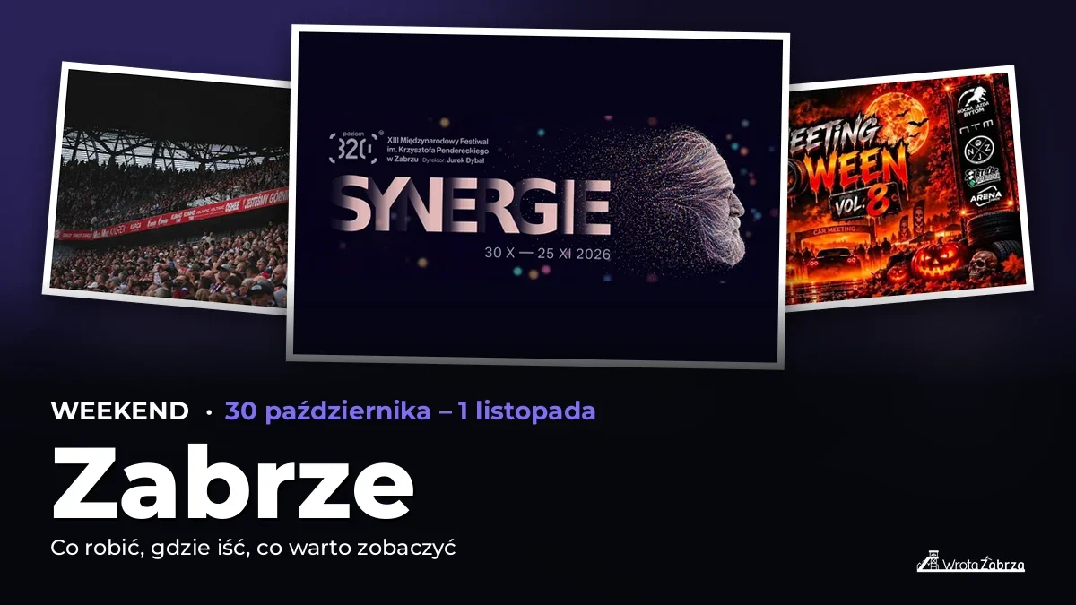Co robić w weekend w Zabrzu? Wydarzenia 30 października – 1 listopada – okładka przeglądu weekendowego