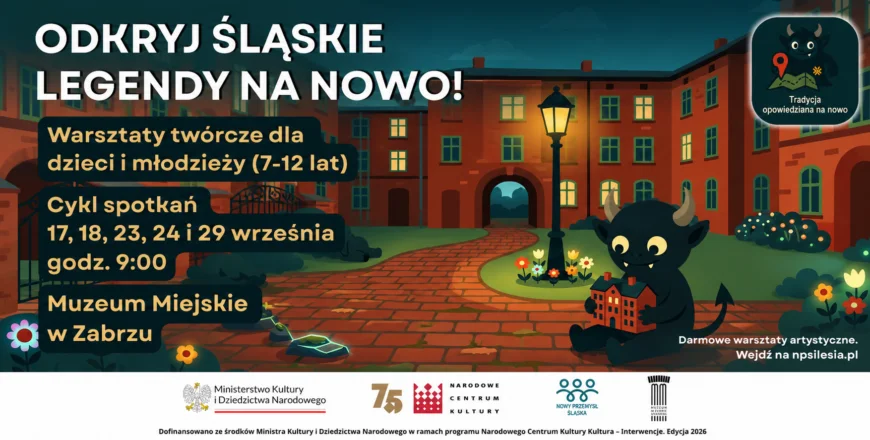 Grafika promocyjna wydarzenia Beboki. Tradycja opowiedziana na nowo – twórcze warsztaty dla dzieci
