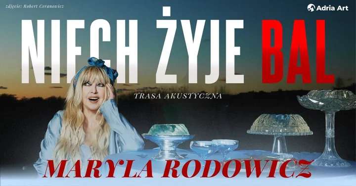 Grafika promocyjna wydarzenia Maryla Rodowicz – Niech żyje bal (trasa akustyczna) w Zabrzu