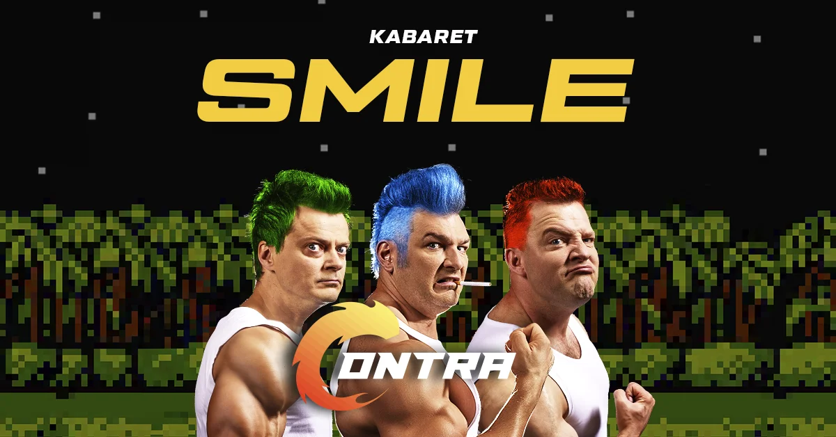 Grafika promocyjna wydarzenia Nowy program kabaretu Smile w Zabrzu