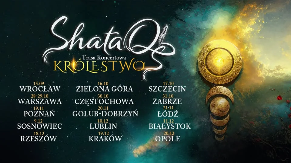 Grafika promocyjna wydarzenia ShataQS – koncert w Zabrzu