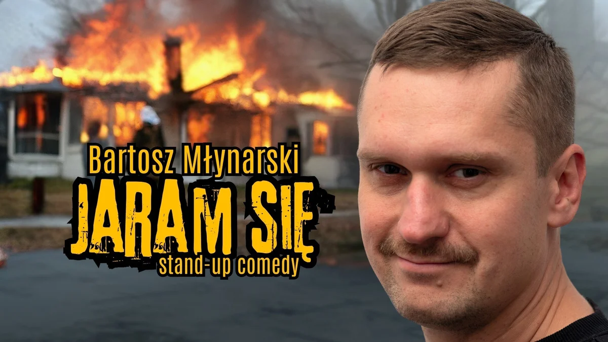 Grafika promocyjna wydarzenia Stand-up: Bartosz Młynarski – „Jaram się” w Zabrzu