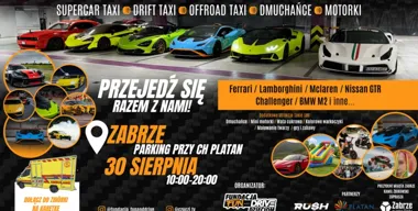 Grafika promocyjna wydarzenia Charytatywny piknik motoryzacyjny