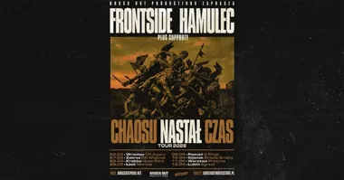Grafika promocyjna wydarzenia Frontside, Hamulec: Chaosu Nastał Czas Tour — Zabrze (27 marca 2026)