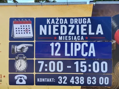 Grafika promocyjna wydarzenia Zabrzańska Giełda Kolekcjonerska wraca na Arenę Zabrze