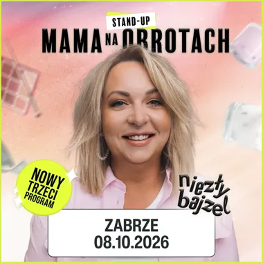 Grafika promocyjna wydarzenia Mama Na Obrotach – Niezły Bajzel