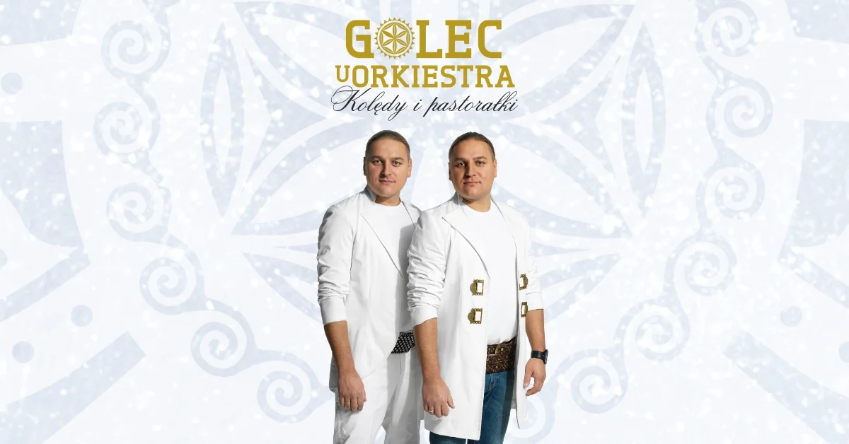 Grafika promocyjna wydarzenia Golec uOrkiestra: Kolędy w Zabrzu