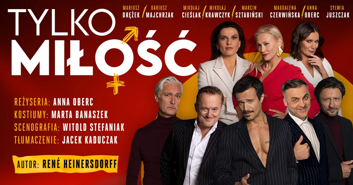 Grafika promocyjna wydarzenia Tylko miłość. Sceny z życia małżeńskiego – komedia w Zabrzu