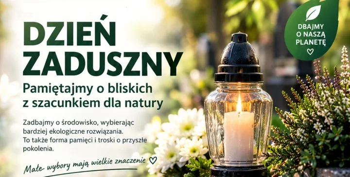Mniej plastiku i mniej odpadów na cmentarzach. Zabrzańskie wskazówki przed świętami