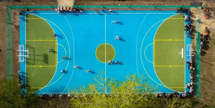 Nowe boisko przy szkole w Zabrzu pokazuje, jak daleko sięga budżet obywatelski