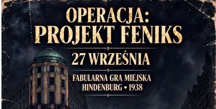 Hindenburg z 1938 roku na trasie rodzinnej gry miejskiej w Zabrzu