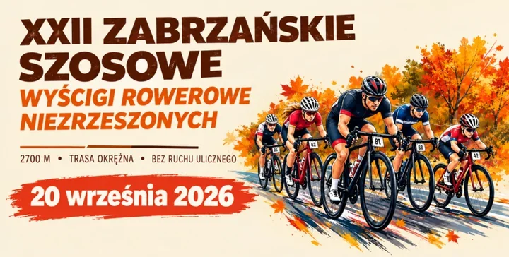 2,7 kilometra bez ruchu ulicznego. W Zabrzu odbędą się wyścigi rowerowe