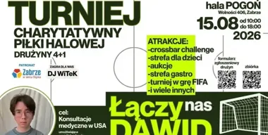 Turniej w Hali Pogoń połączy sportową rywalizację z pomocą