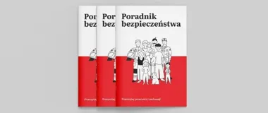 Poradnik bezpieczeństwa po polsku migowym. Dostępnych jest 21 filmów