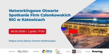 W Arenie Zabrze rusza delegatura RIG. Liderzy biznesu spotkają się przy stole