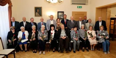 Zabrzańskie pary odebrały medale za ponad pół wieku wspólnego życia
