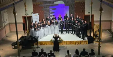 Luna Plena z Zabrza dała trzy koncerty w Levicach. Spotkała chóry z trzech krajów