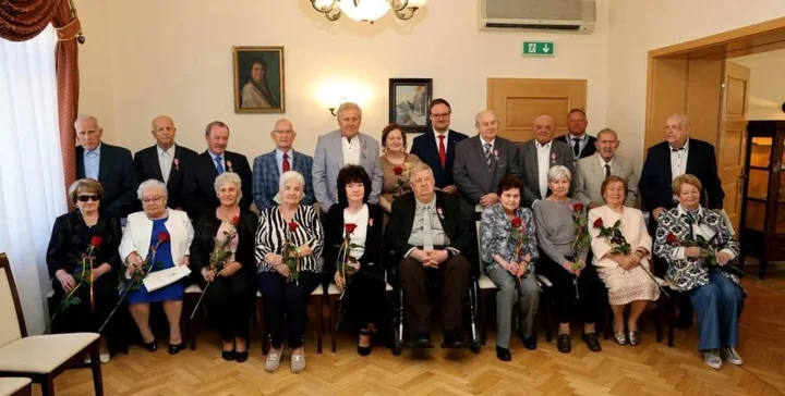 Zabrzańskie pary odebrały medale za ponad pół wieku wspólnego życia