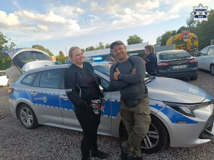 Dożynki w Zabrzu i ważna rozmowa. Policjanci ostrzegali działkowców