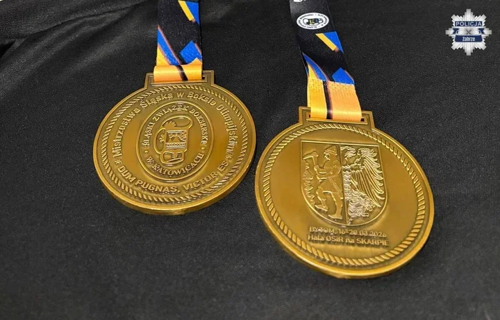 Policjantka z Zabrza weszła do ringu i wróciła ze złotem