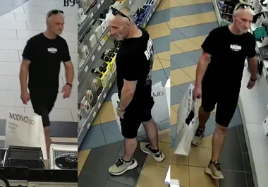 Policja opublikowała wizerunek osoby podejrzewanej o kradzież w Zabrzu