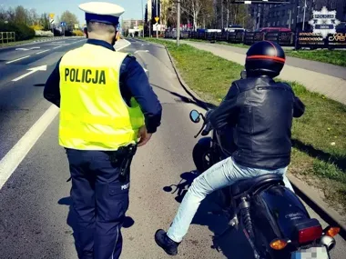24 motocyklistów skontrolowanych w Zabrzu - drogówka nie odpuszcza