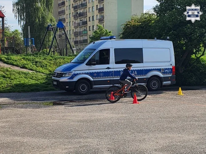 W Zabrzu 60 uczniów przeszło test na pierwsze rowerowe uprawnienia